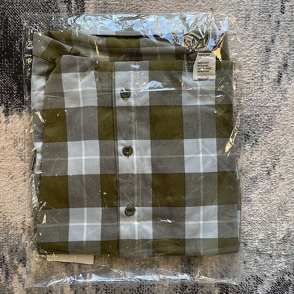 Dixxon Flannel Company ASTORIA Form & Function Shirt, Green/Gray, Size L, $54 - Picture 3 of 3